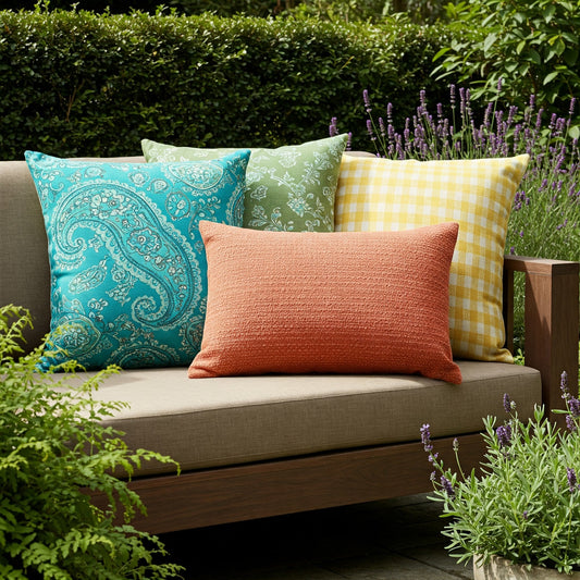 Coussins décoratifs d'extérieur