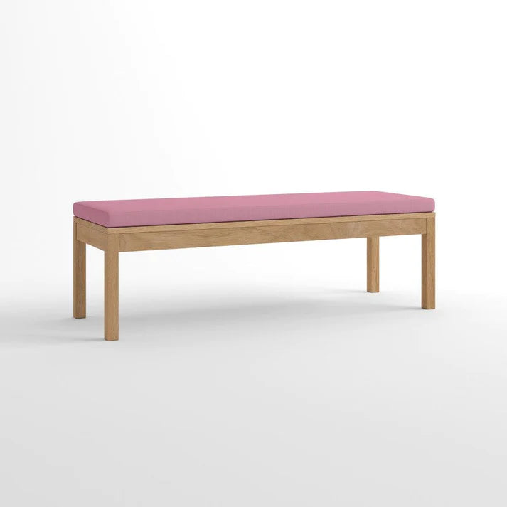 Galette de banc et coussin de banquette sur mesure