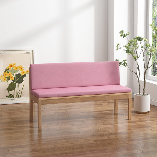 Coussin de banc avec dossier sur mesure