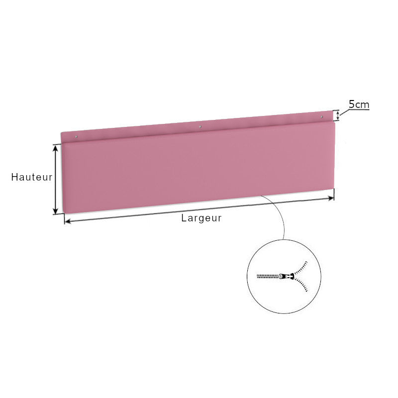 Dimensions du coussin mural