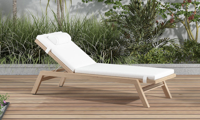 2 pièces - Coussin pour chaise longue et transat de jardin - Extérieur