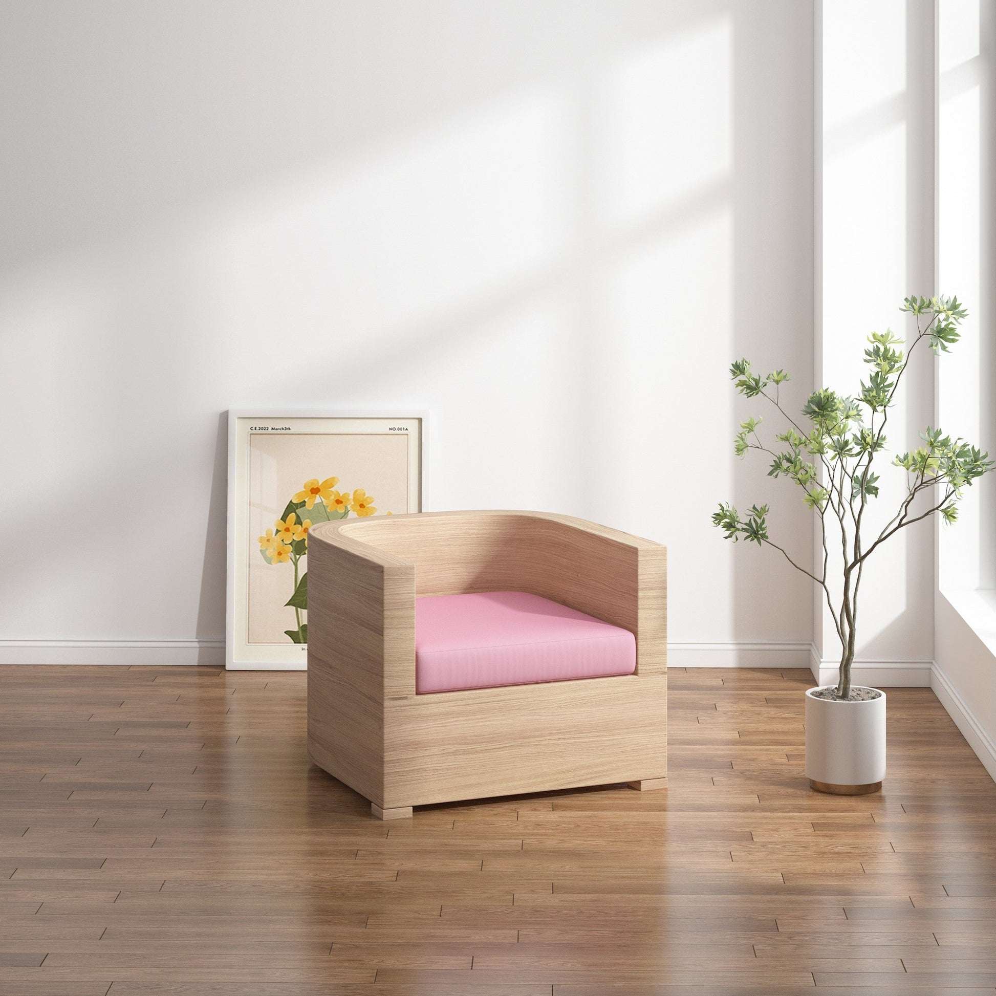 Coussin de lounge semi-rond - Intérieur