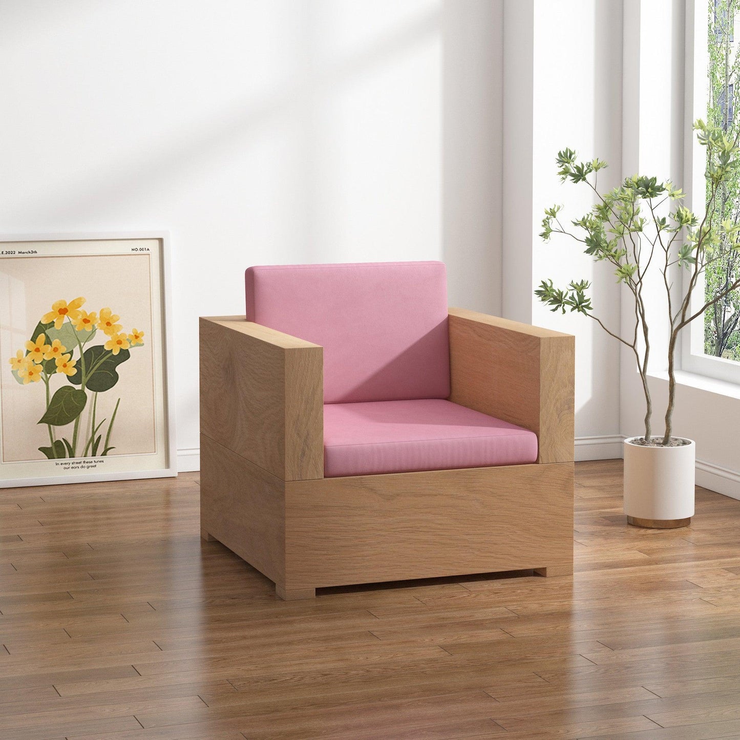 Coussins de sol et coussins de salon avec dossier