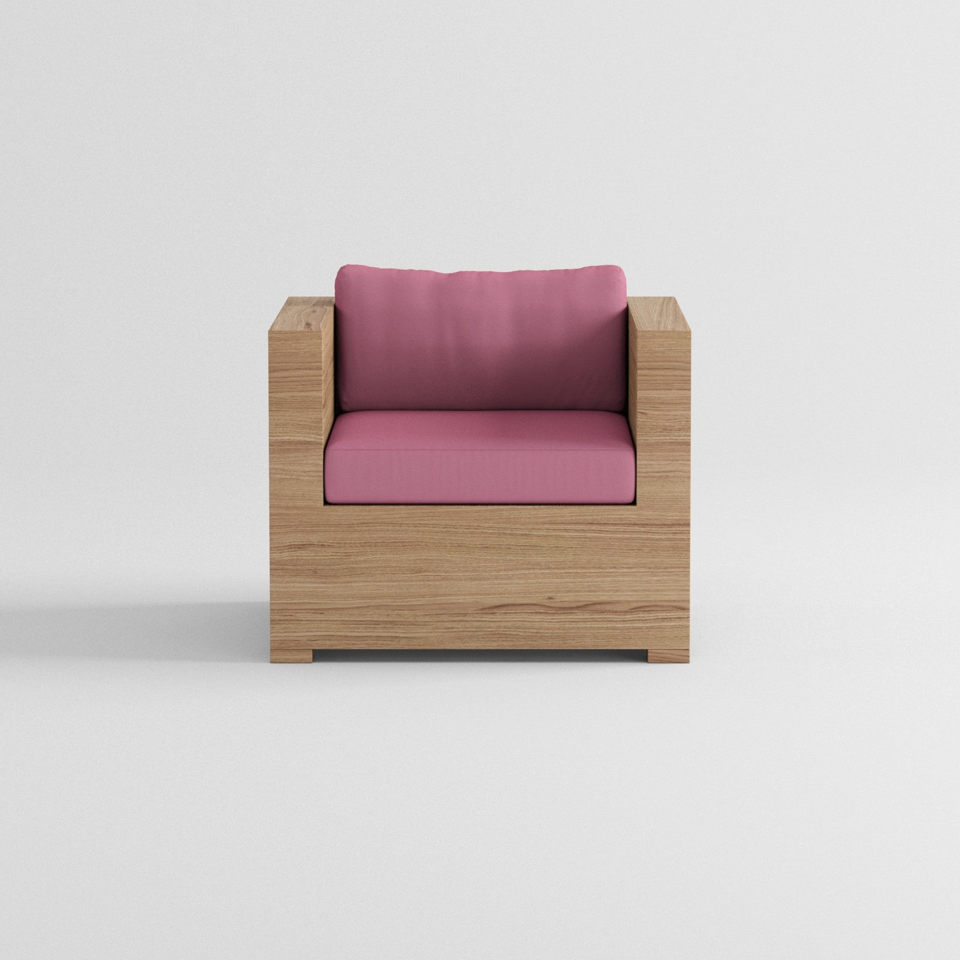 Coussin d'assise lounge avec dossier moelleux