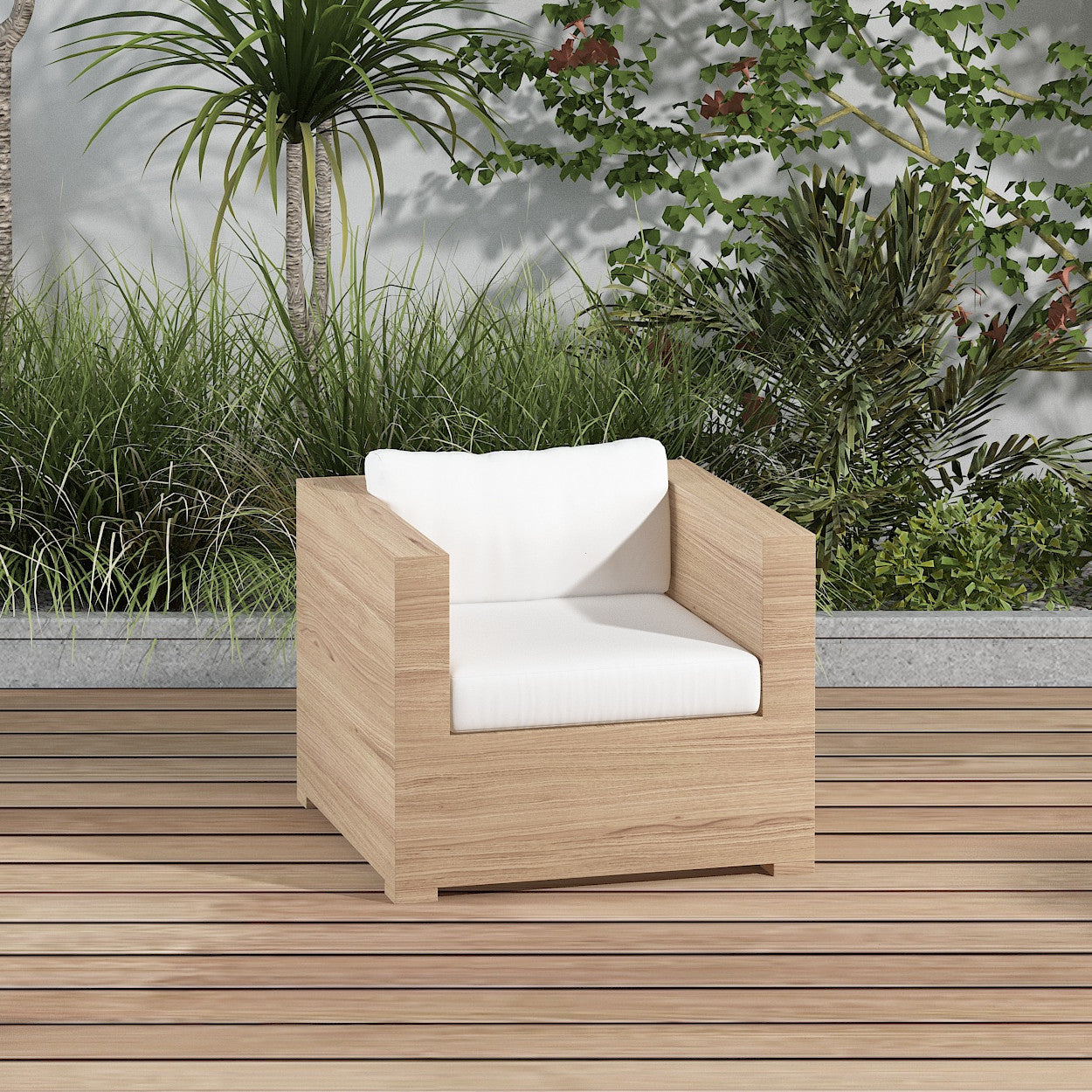 Coussin d'assise lounge avec dossier moelleux