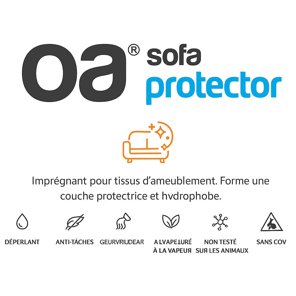 OA Spray protecteur pour canapé imperméabilisant