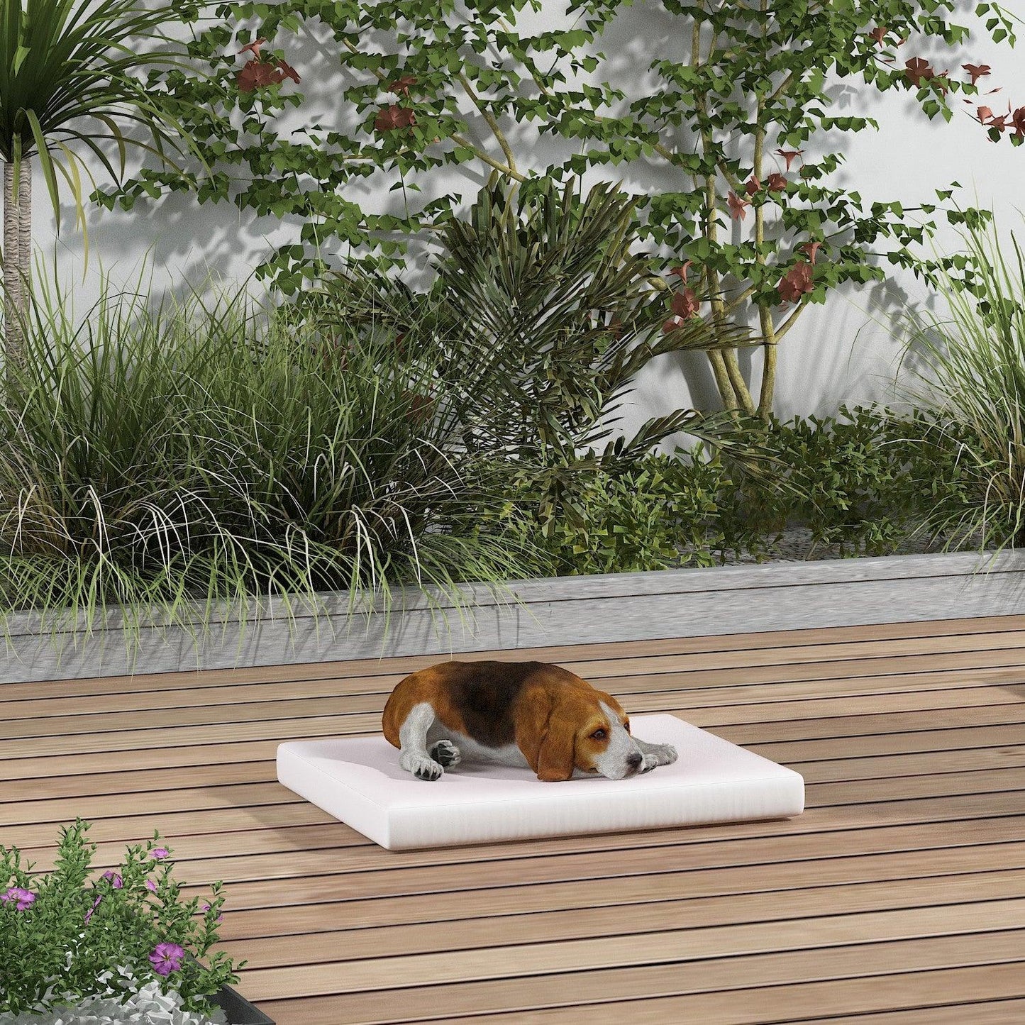 Coussin pour chien d'extérieur