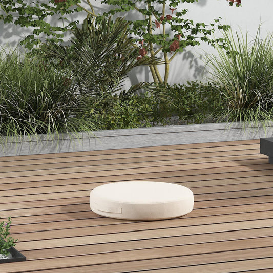 Coussins de sol ronds d'extérieur