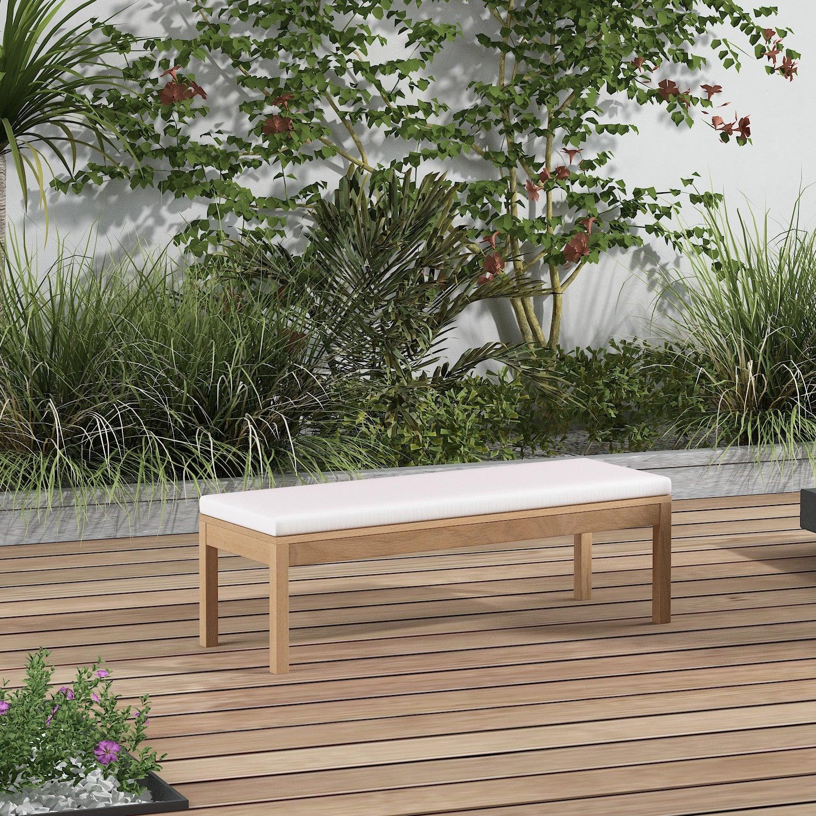 Coussin de banc d'extérieur