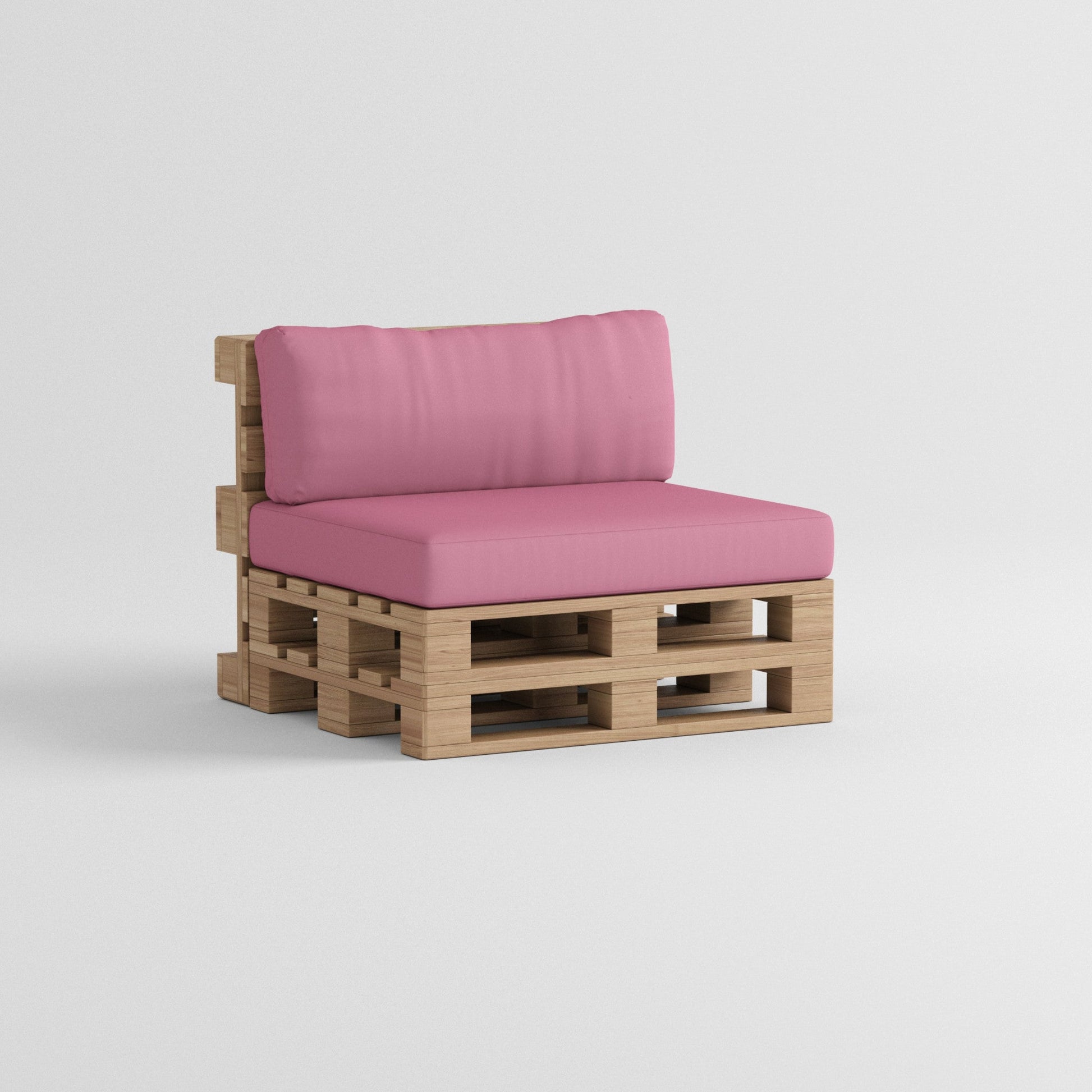 Coussin de palette avec coussin de dossier flop