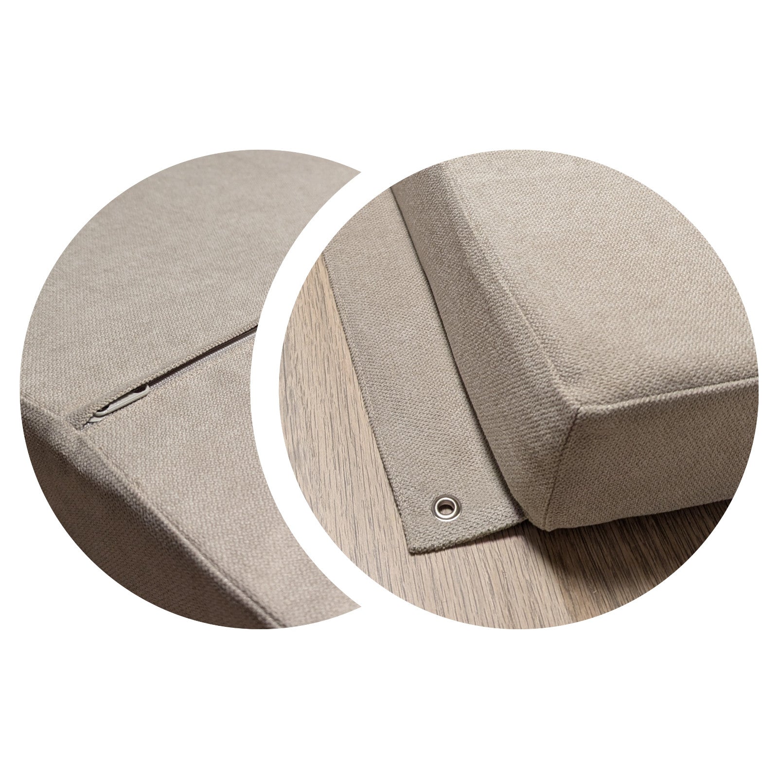 Détails du coussin mural