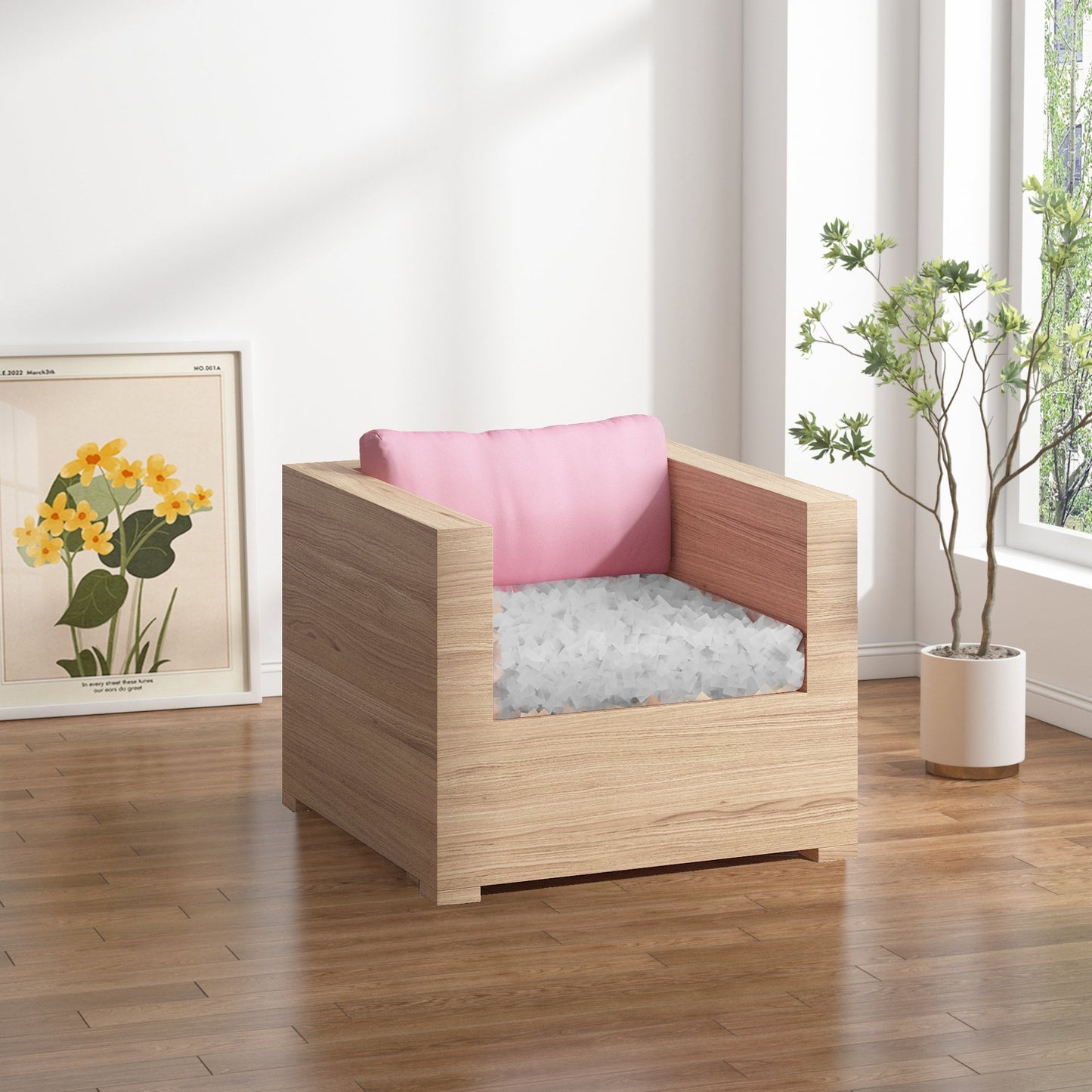 Coussin de dossier souple sur mesure - Intérieur