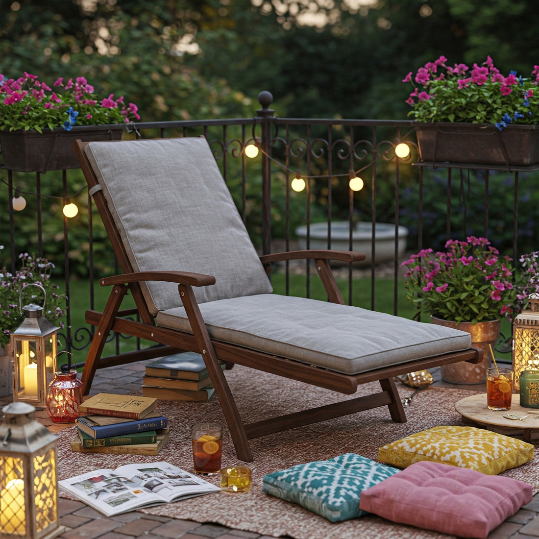 Gartenliege Auflage nach Maß