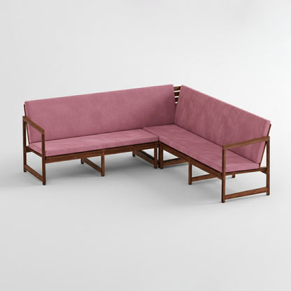 2-teilig - Eckbank Polster mit Rückenlehne nach Maß