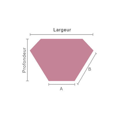 Coussin d'angle sur mesure