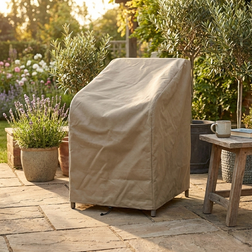 Schutzhülle für Loungesessel mit Rückenlehne