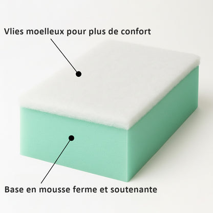 Insert en mousse pour coussin avec polaire