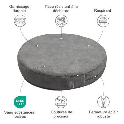 Coussins de siège ronds et coussins de tabouret - intérieur