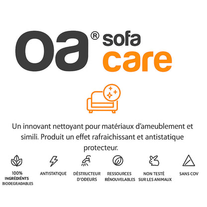 OA Sofa-Care nettoyant pour meubles rembourrés mode d'emploi