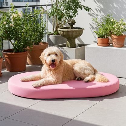 Ovales und rundes Hundebett – Outdoor