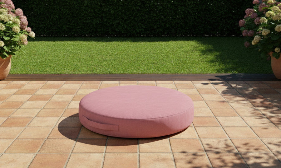 Outdoor runde Bodenkissen nach Maß